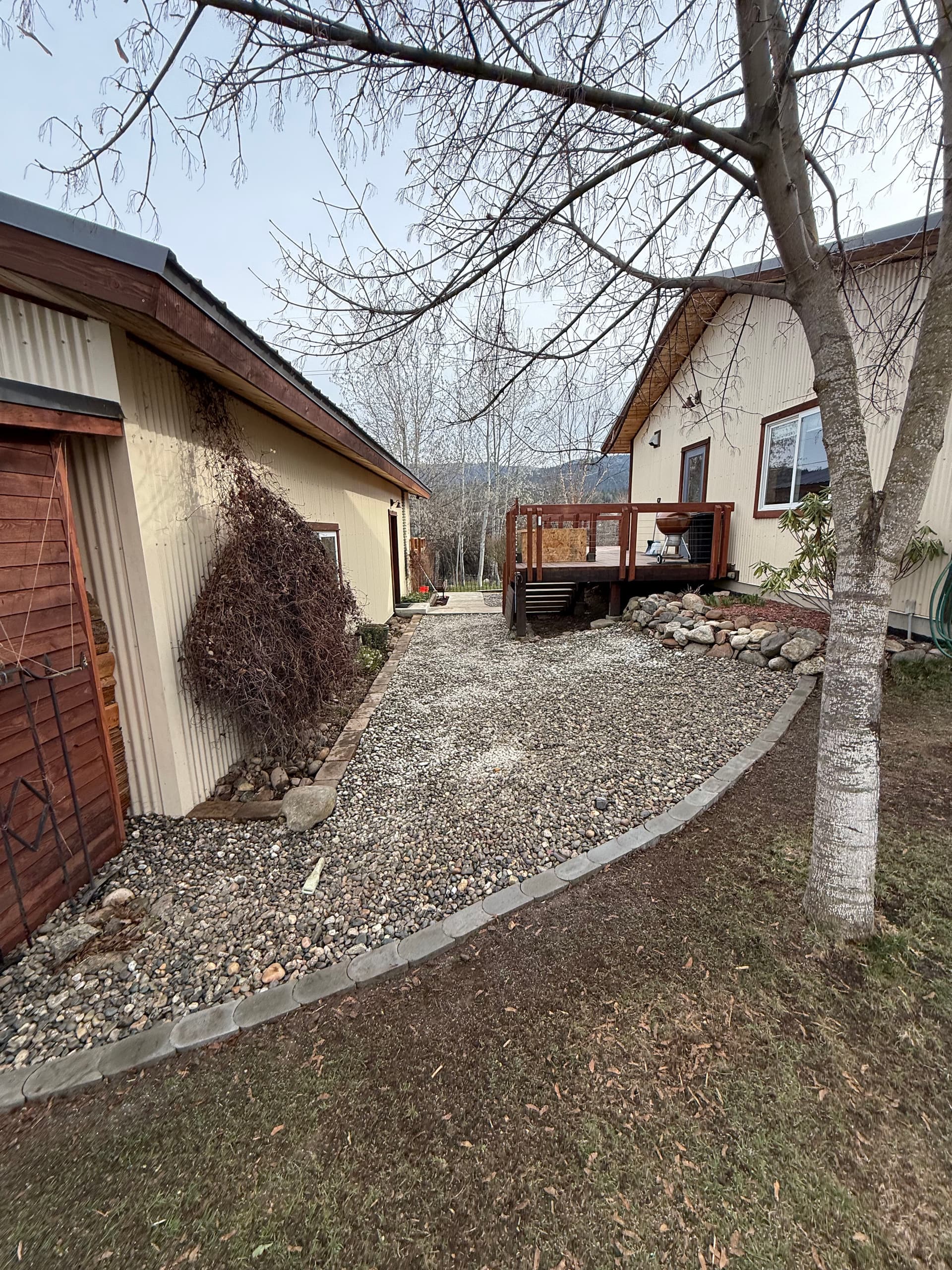 Pet-Friendly Gravel Pathway Makeover image