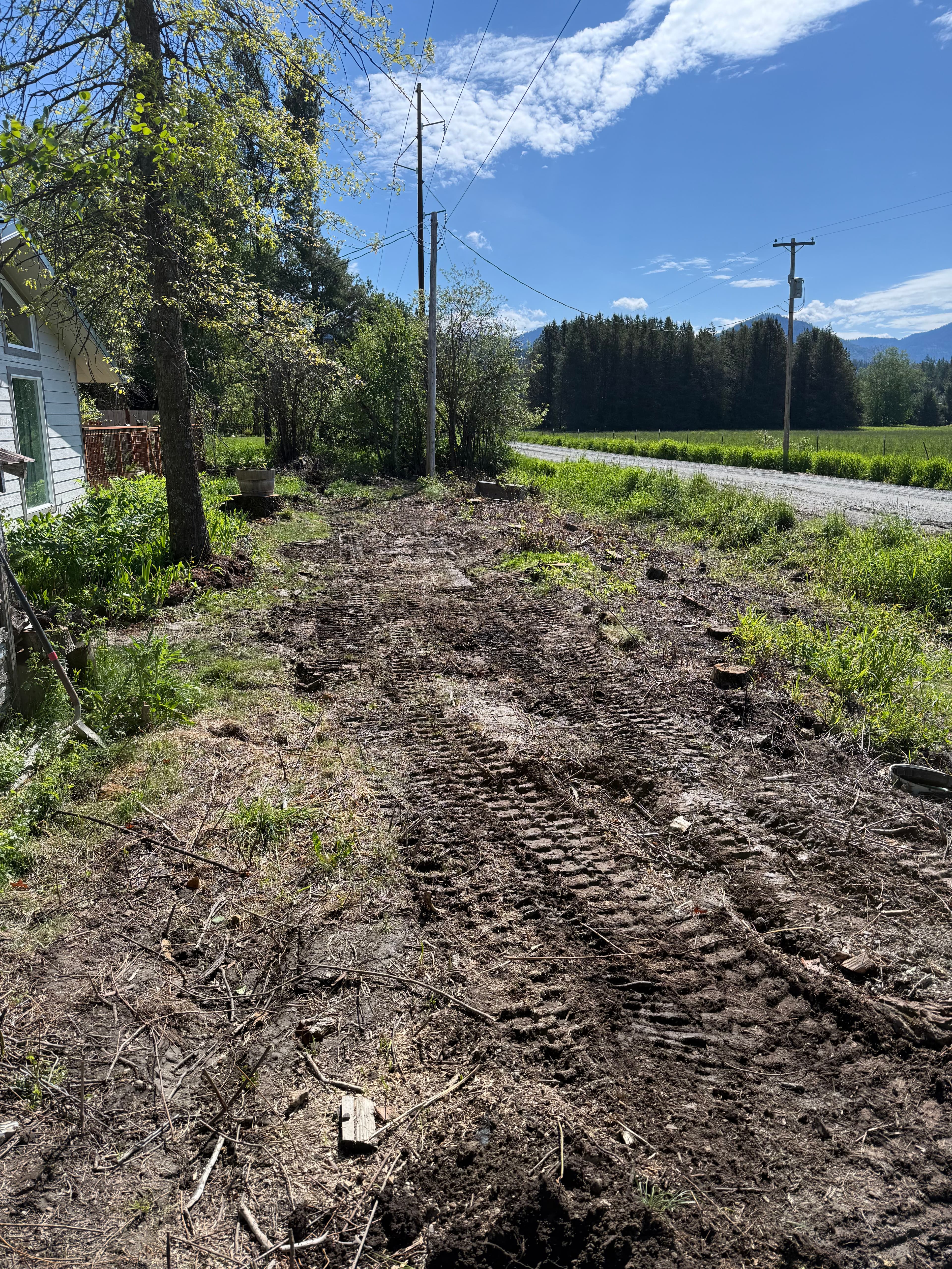 Project Fixing Yard Flooding With Final Grading and Underground Drainage image